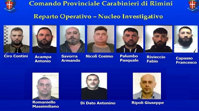 TUTTI I NOMI E LE FOTO. Guerra tra clan 10 arresti. Scoperte