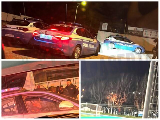 aggressione calciatori gricignano arienzo