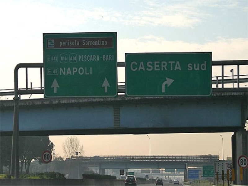 chiusura autostrada Caserta Sud