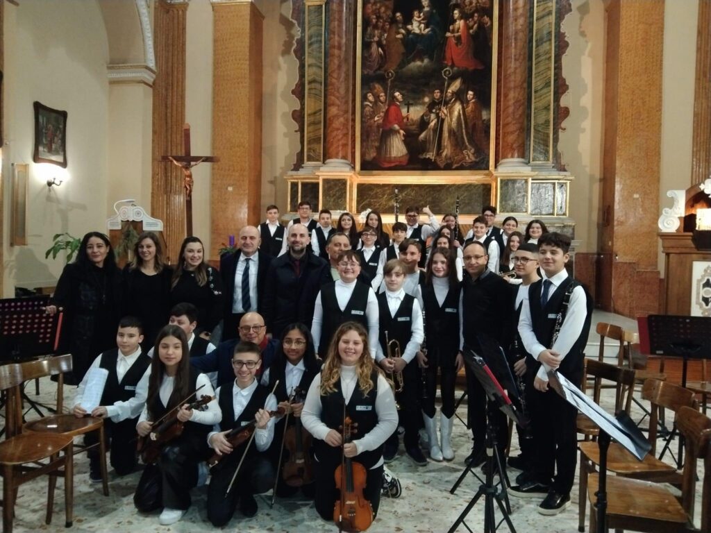 Grande successo per il Concerto di Natale dell’orchestra degli allievi dell’Istituto “Aldo Moro”