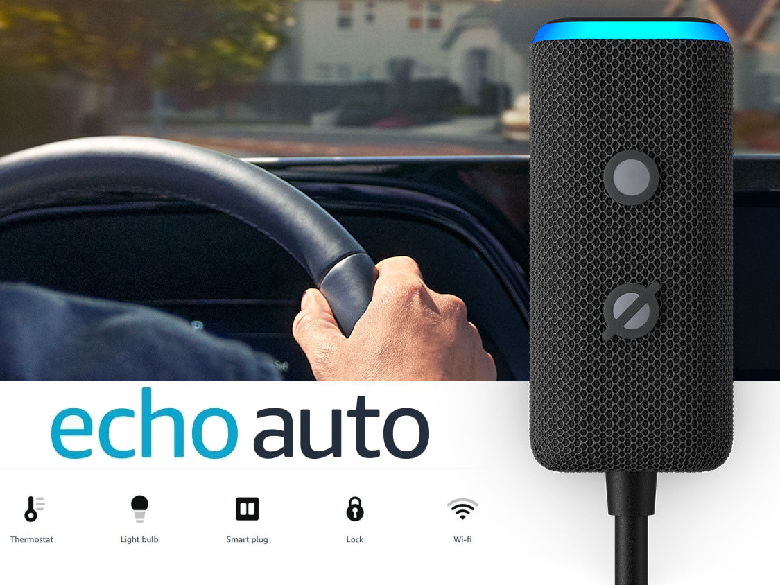 Il nuovo  Echo Auto crolla di prezzo: costa la metà