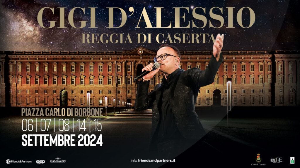 Gigi D'Alessio il 29 settembre al PalaSele, da domani la prevendita