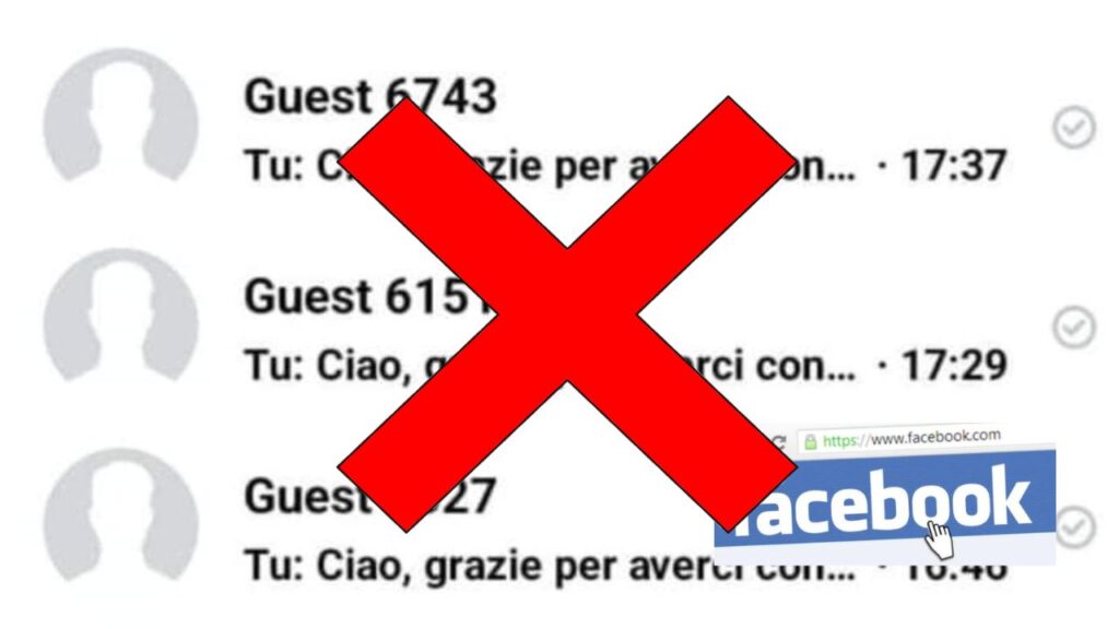 messaggi guest Facebook