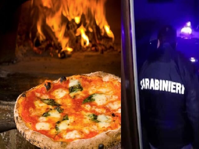 Stangata per una rinomata pizzeria dopo il controllo dei carabinieri