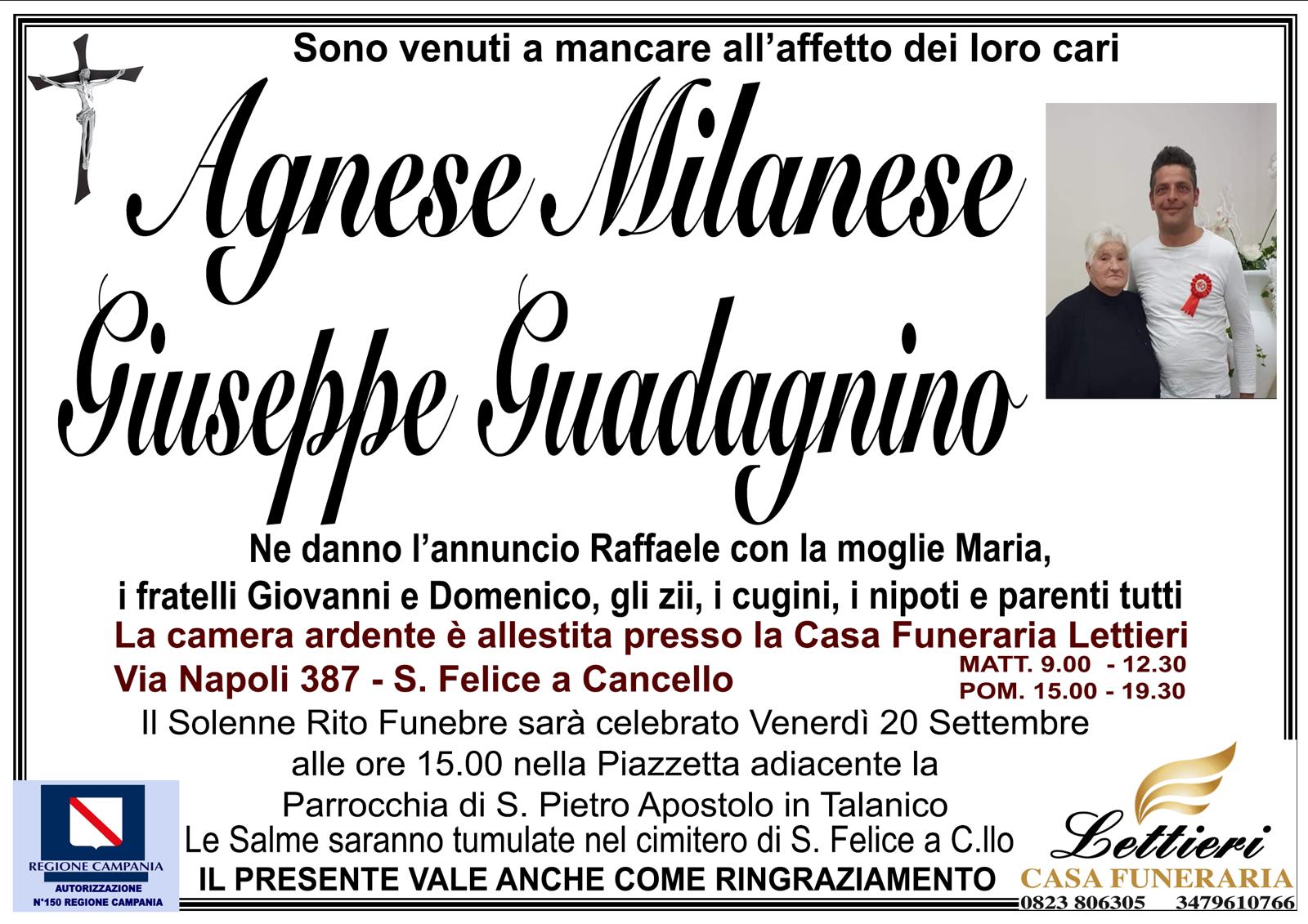 cordoglio unanime per Agnese e Giuseppe #finsubito richiedi mutuo fino 100%