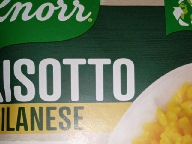 Riso Knorr alla Milanese