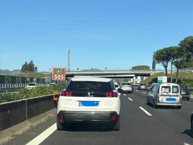 Lavori sull’A1, svincoli chiusi durante la notte