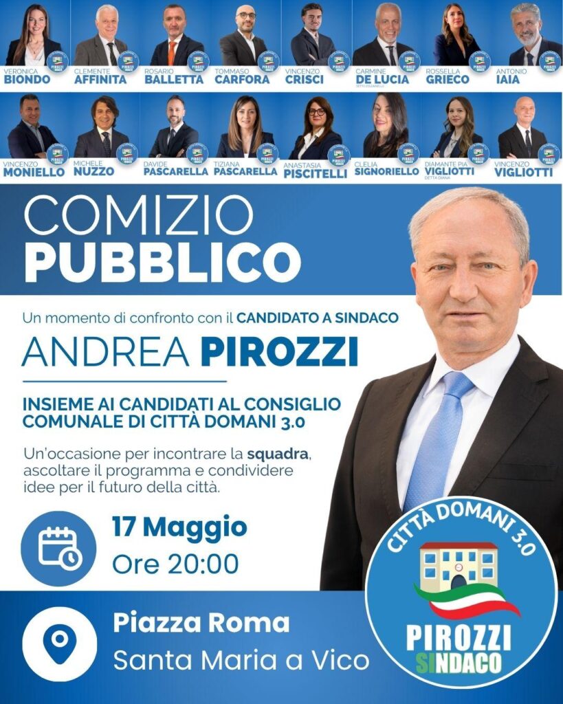Locadina Comizio