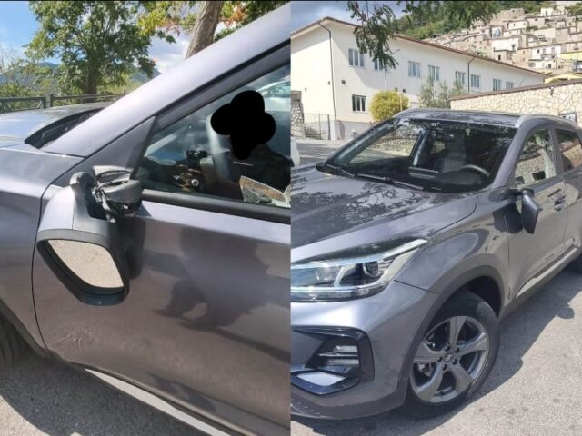 Assaltano auto di un agente di Polizia: “Gesto incivile e inaccettabile”