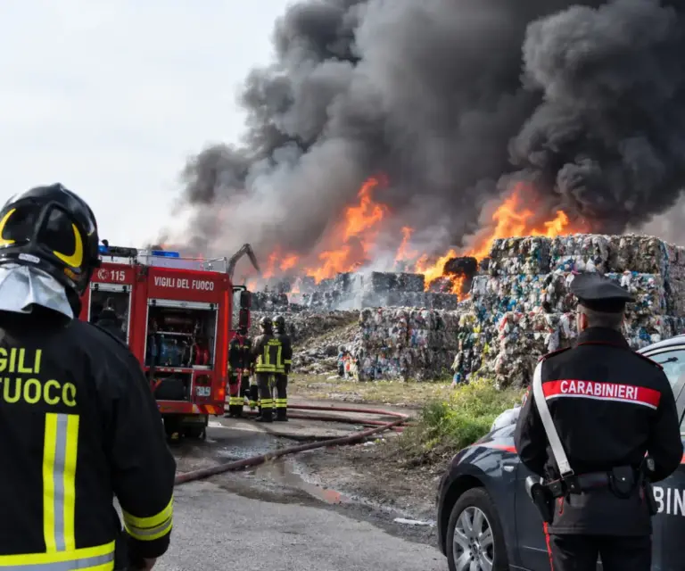 Taverna del Re, diossine sotto il valore di riferimento dopo l’incendio