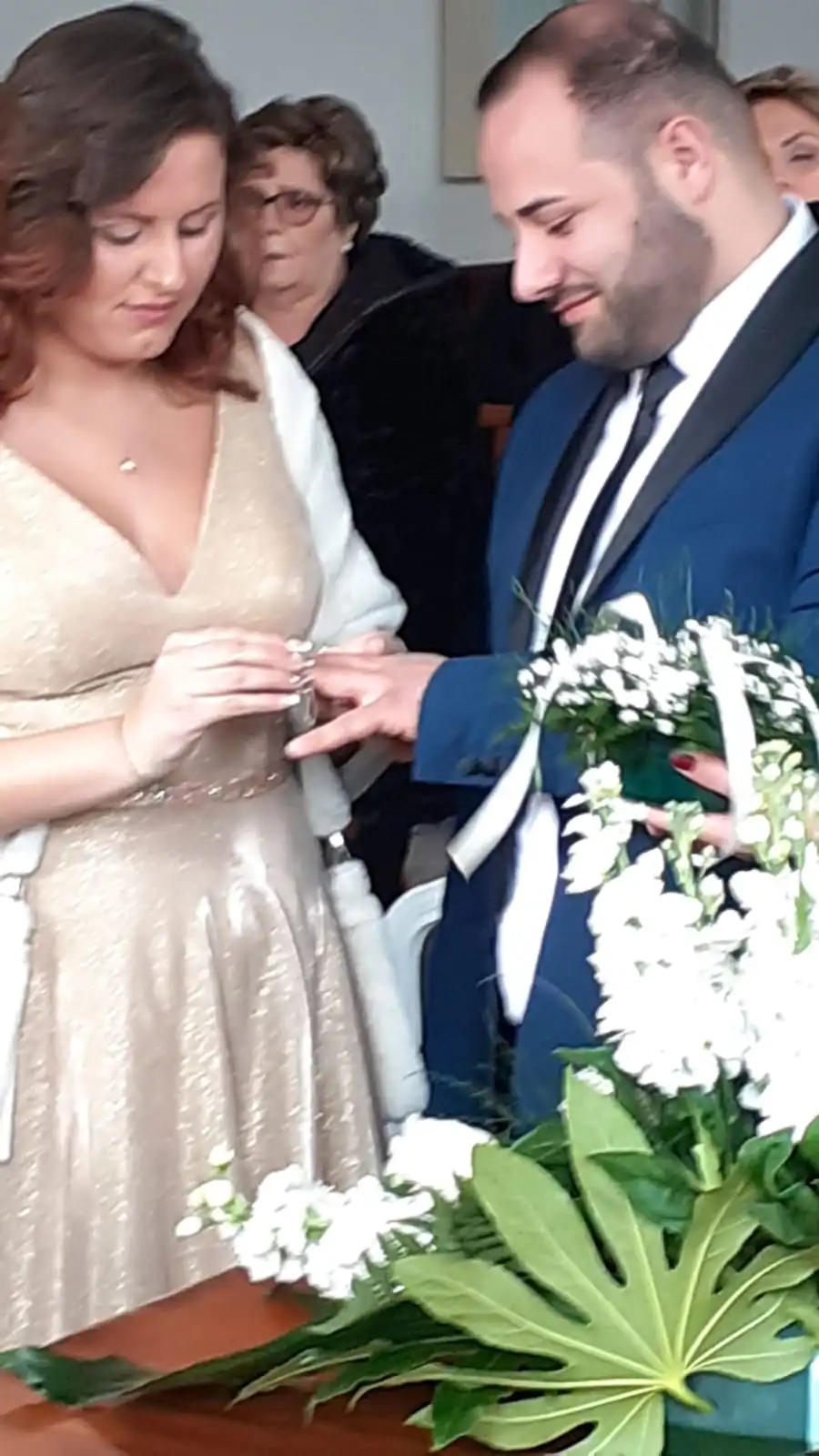 Auguri ai neo sposi Maria e Francesco