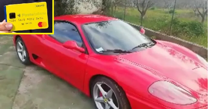 Prende il reddito di cittadinanza ma gira in Ferrari. Dopo il patron del caseificio in Maserati eccone un altro…