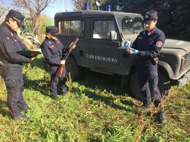 Uccide esemplari vietati, militari arrivano e gli tolgono il fucile. FOTO