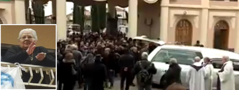 L’ultimo saluto alla mamma coraggio di Don Peppe Diana: “Porta a tuo figlio il nostro grazie”