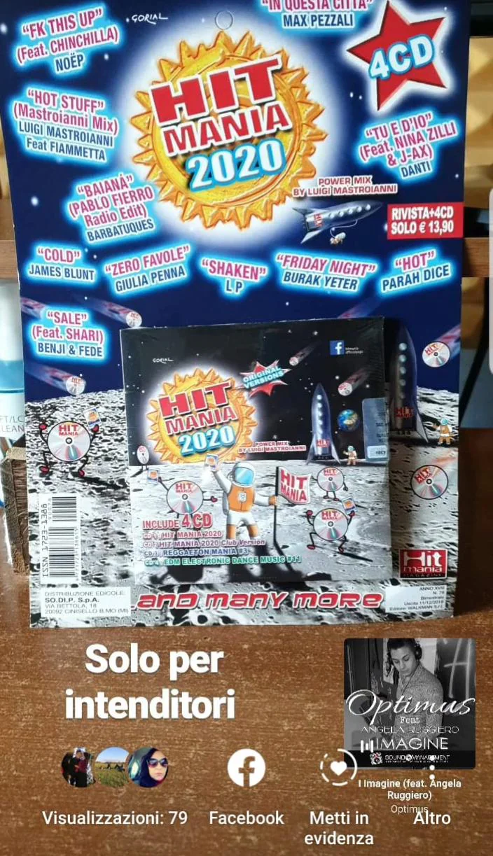 D.J. Optimus nella compilation Hit Maia 2020