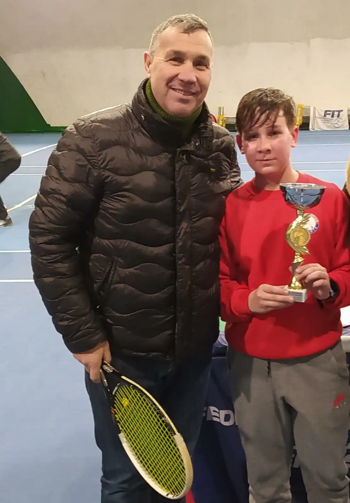 E’ made in Marcianise la nuova promessa del tennis: lo sport è nel Dna. FOTO