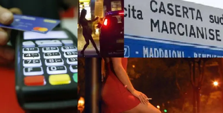Vanno a prostitute a Marcianise e le pagano col Pos. Scoperto giro a luci rosse. I NOMI