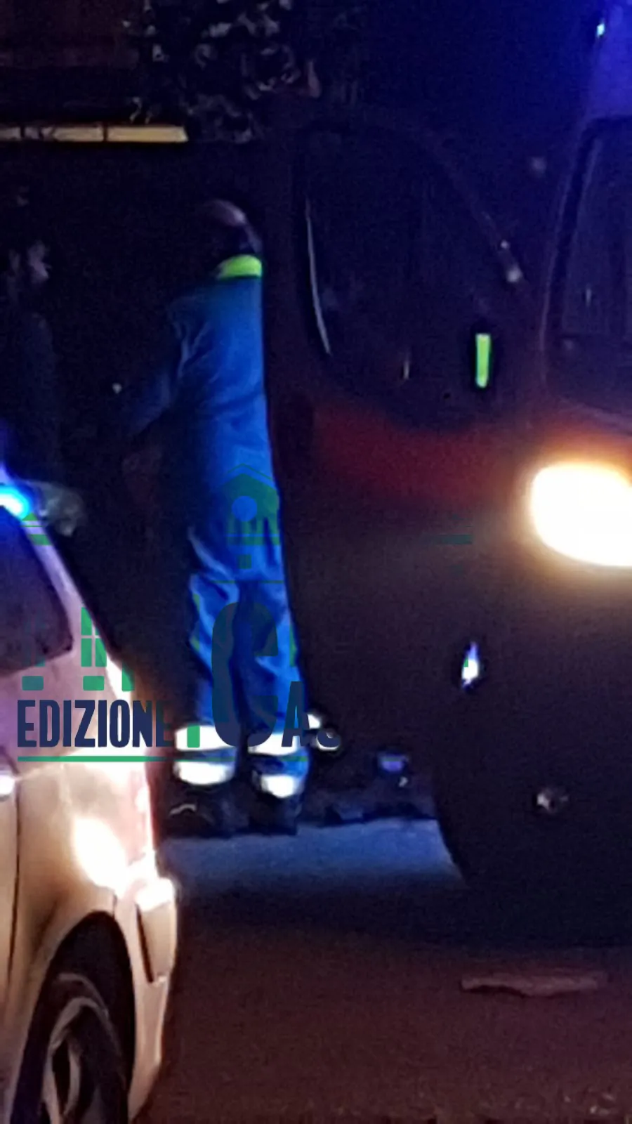 Stramazza a terra in piazza Mercato: paura per un 50enne (FOTO)