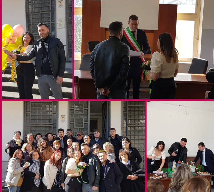 Promessa di matrimonio per Carmela ed Alberto