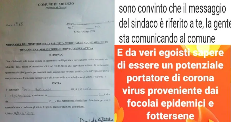 Scende da Lodi e paese la tratta come appestata: “Linciata sui social”. La gaffe dell’ordinanza