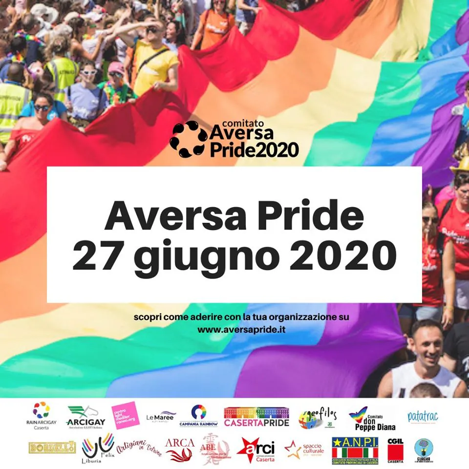 Gay Pride ad Aversa, scelta la data: pronta collaborazione con scuole