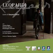 Al PalArti di Capodrise il Leopardi “contemporaneo” di Gaspare Polizzi
