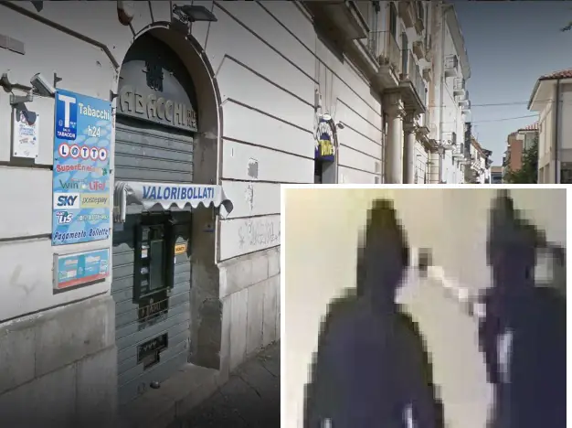 Assalto al tabacchi in centro, ladri in fuga col bottino