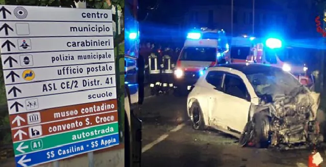 Si schiantano mentre tornano a casa, feriti 3 giovani. Le loro condizioni