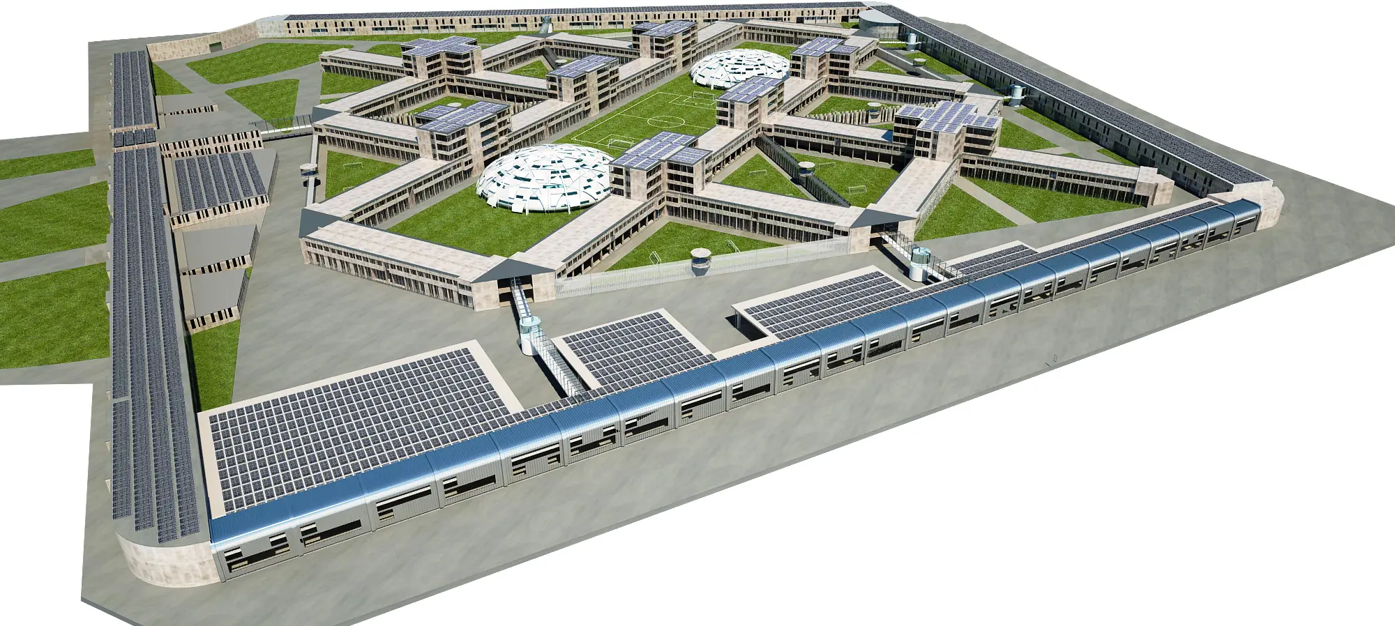 Nuovo carcere nella Valle: ecco cosa troveranno i futuri detenuti
