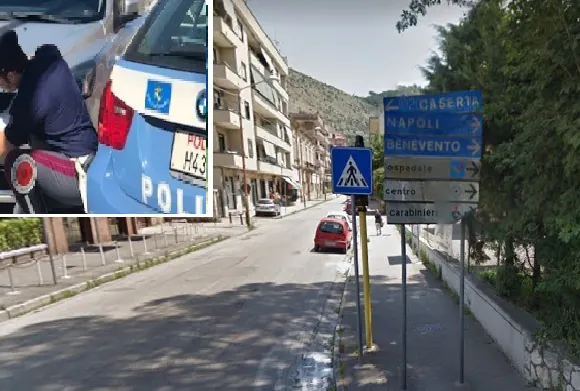 Battibecco dopo incidente, arriva polizia per calmarli. Traffico in tilt