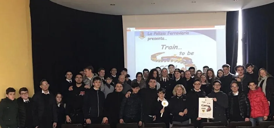 “Train… to be cool”, la Polizia Ferroviaria incontra gli studenti del Villaggio dei Ragazzi