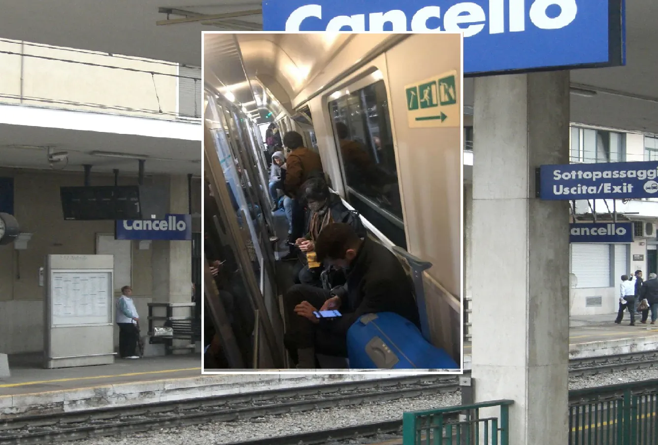In fuga da Milano, 100 identificati a Cancello Scalo. Le ultime