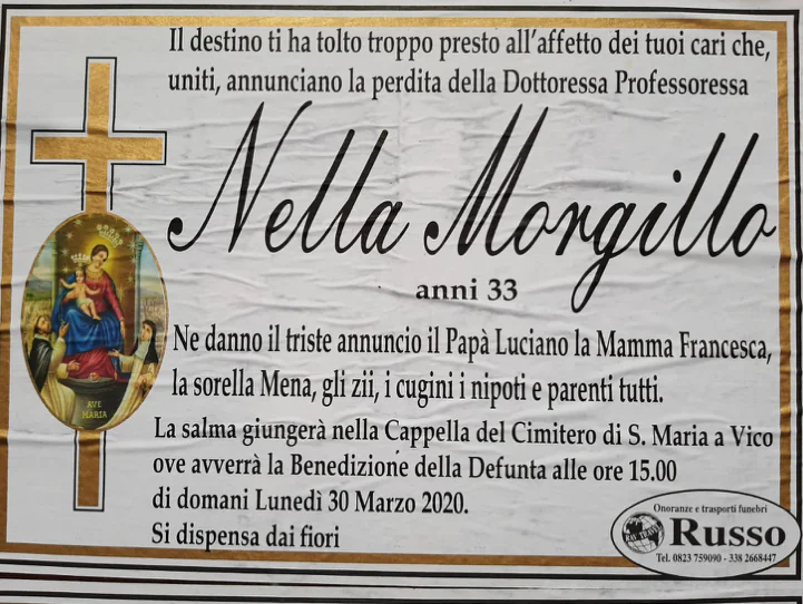 Dramma in città, muore insegnante di 33 anni