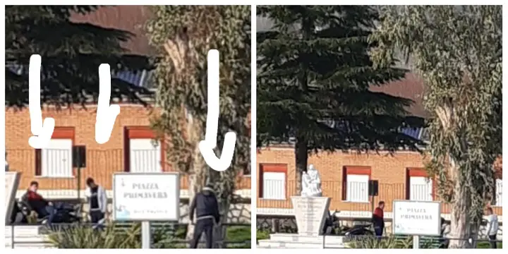 In 3 bivaccano nella piazza della frazione