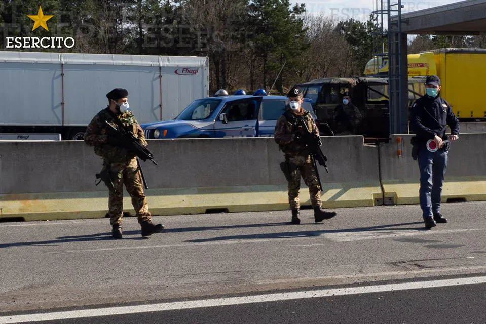 Militare casertano impegnato nei controlli è positivo: “Ho solo eseguito ordini, sapevamo dei rischi”
