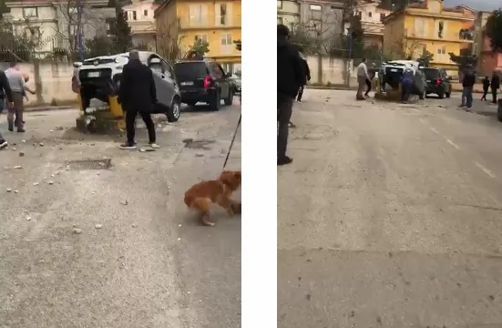 Choc sulla Panoramica, Panda decolla alla rotonda. IL VIDEO
