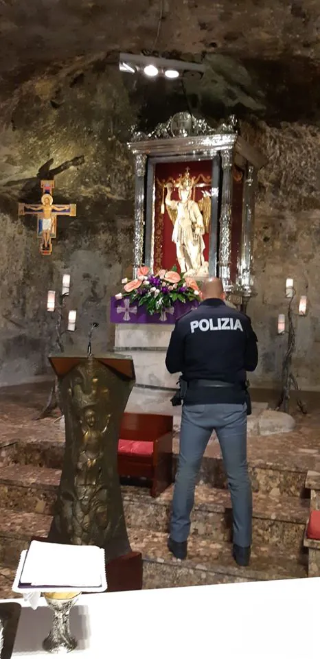 La Polizia di Stato affida “al combattente San Michele Arcangelo” il nostro Paese