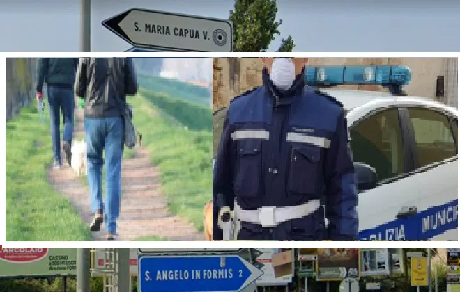 “E’ una bella giornata, volevo fare una passeggiata”: agenti lo fermano e lui li minaccia pure