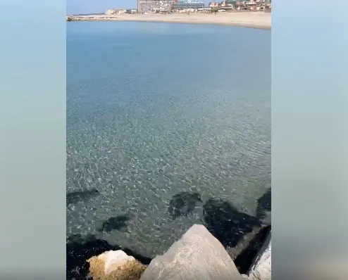 Caraibi? No, Villaggio Coppola. Il Covid ci regala un litorale domizio mai visto