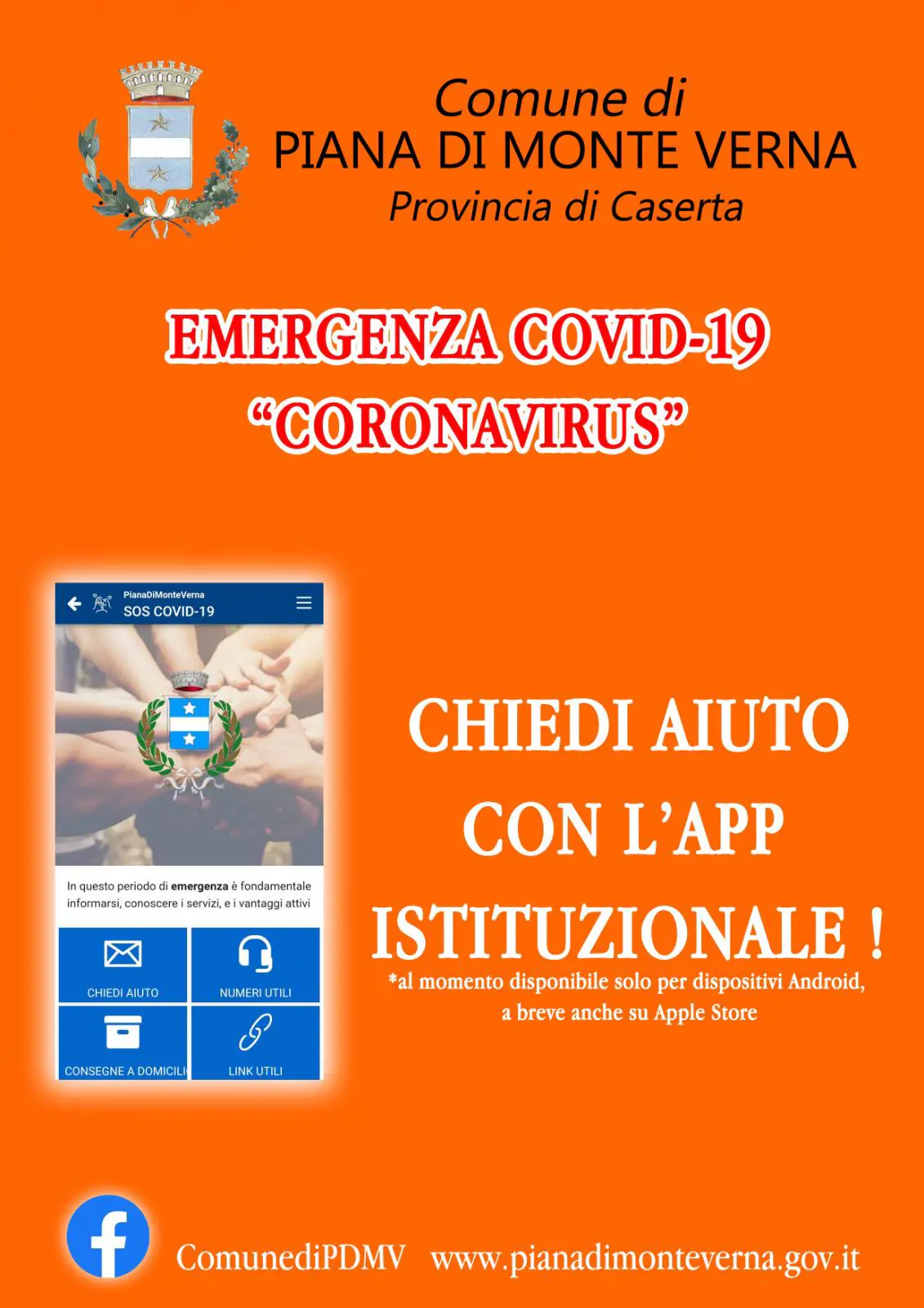 Chiedi aiuto all’app istituzionale per il coronavirus
