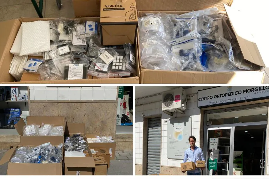 Il centro ortopedico Morgillo dona ventilatori polmonari e respiratori all’ospedale di Maddaloni