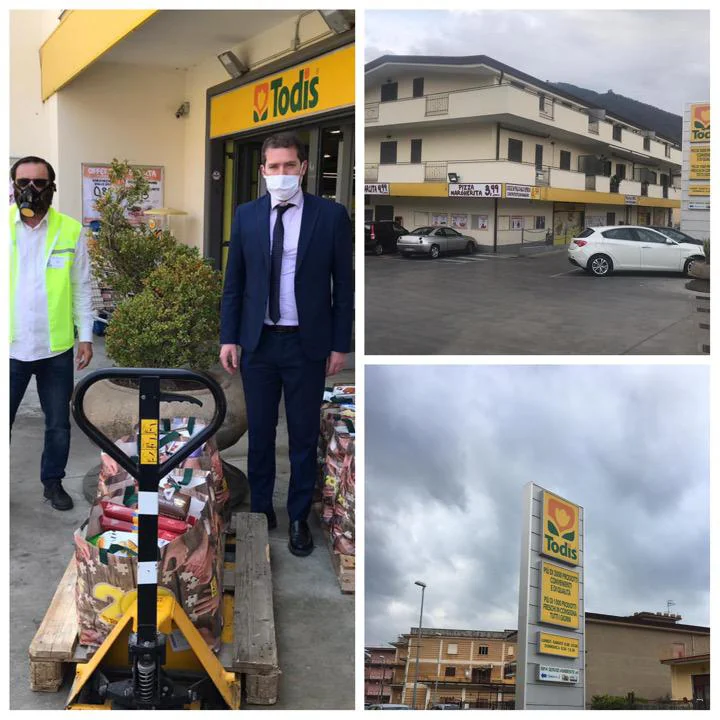 Il Todis consegna a Ferrara 32 spese solidali