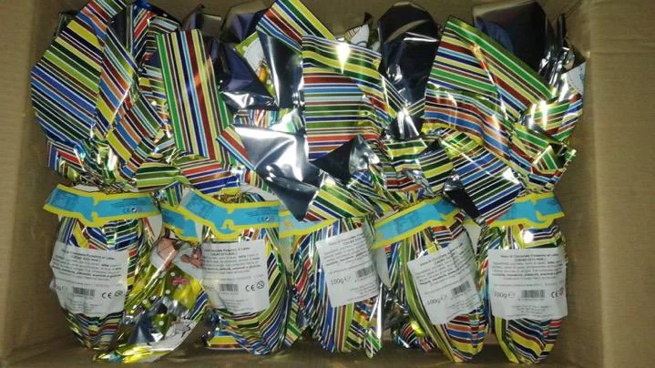 Uova per i bambini distribuite da Pegaso, Pro Loco, Terra Mia e Oltre ogni confine