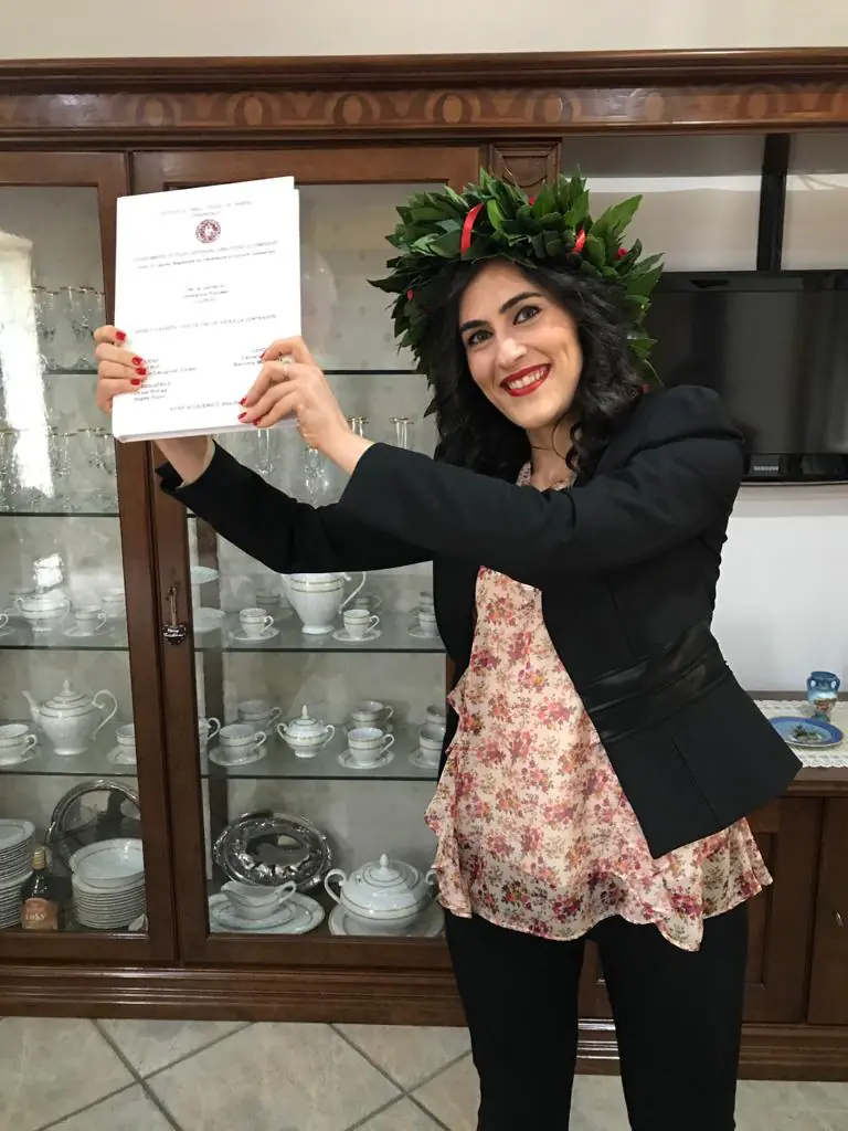 Carmela si laurea con il massimo dei voti