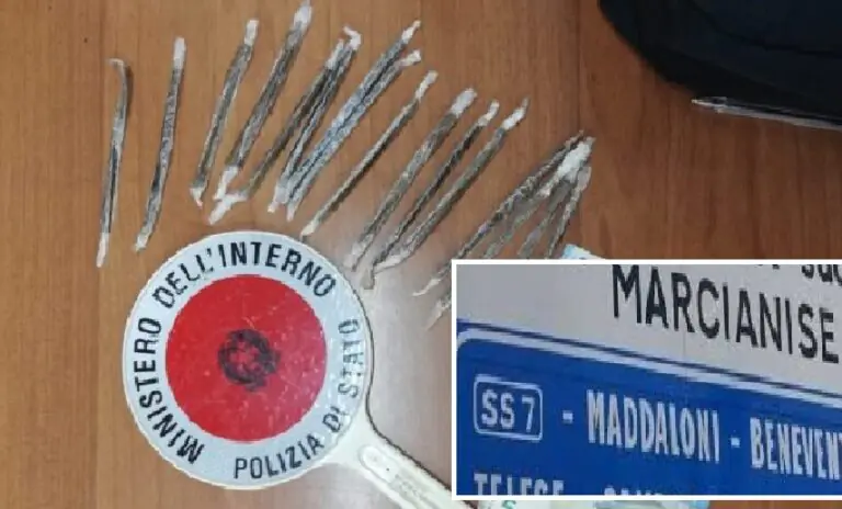Va a fare spesa al market della droga. Beccato dai poliziotti finge malore. Nei guai 30enne