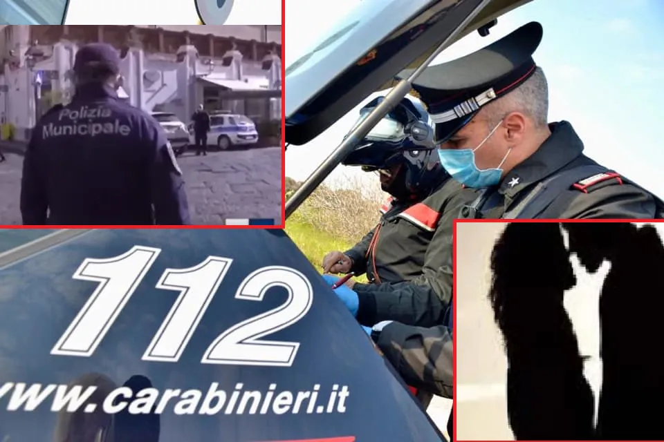 Fidanzatini beccati dai carabinieri nel parcheggio, scatta sanzione. Tolleranza zero sulle mascherine