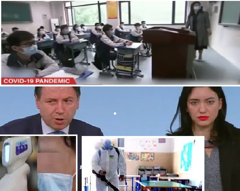 In aula come sull’aereo: termoscanner e ingressi differiti, ecco come sarà la scuola 20-21
