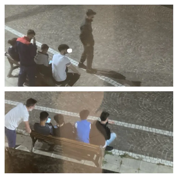 Assembramenti in piazza Mercato: la segnalazione