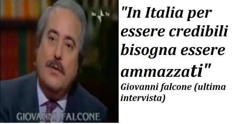 L’ultima intervista a Giovanni Falcone: “In Italia per essere credibili bisogna essere ammazzati”