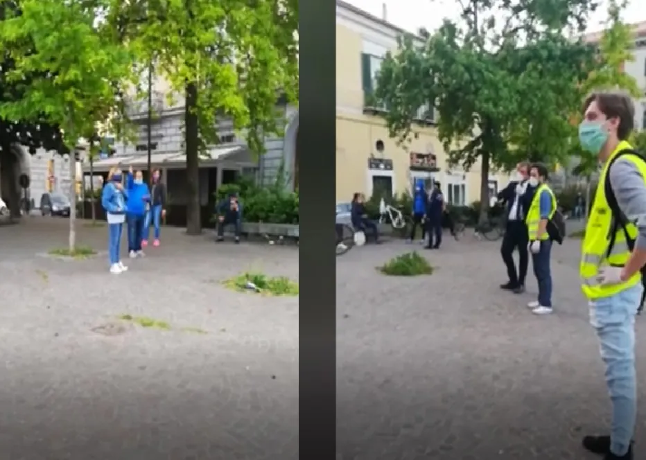 Sindaco richiama cittadino senza mascherina e lui replica: “Vatti a fare una ca…”. IL VIDEO